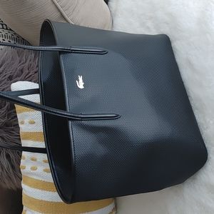 lacoste nylon bolsa